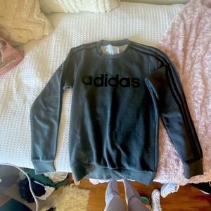 Adidas Dark Grey Crewneck
